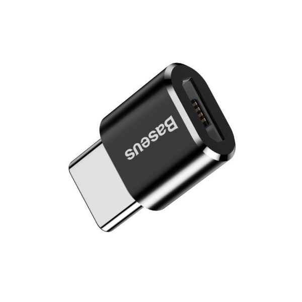 Adapter Baseus Micro USB do USB Type-C - czarny - obrazek 4