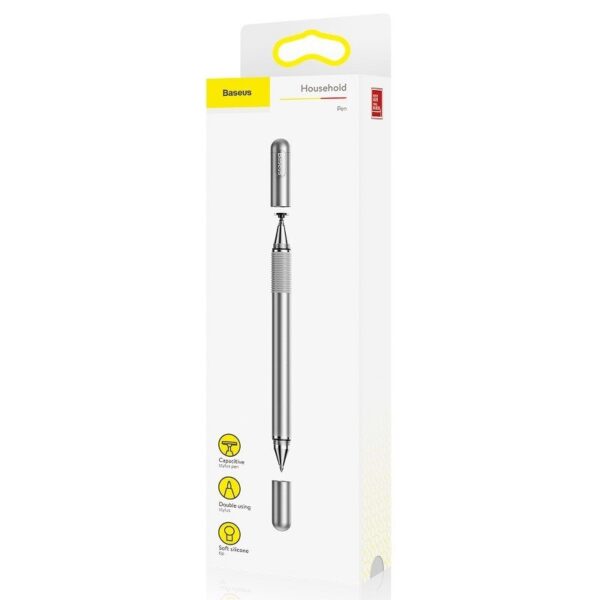 Rysik długopis 2w1 Baseus Golden Cudgel stylus (srebrny) - obrazek 7