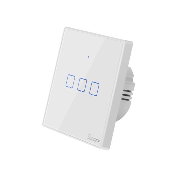 Dotykowy włącznik światła WiFi + RF 433 Sonoff T2 EU TX (3-kanałowy) - obrazek 2