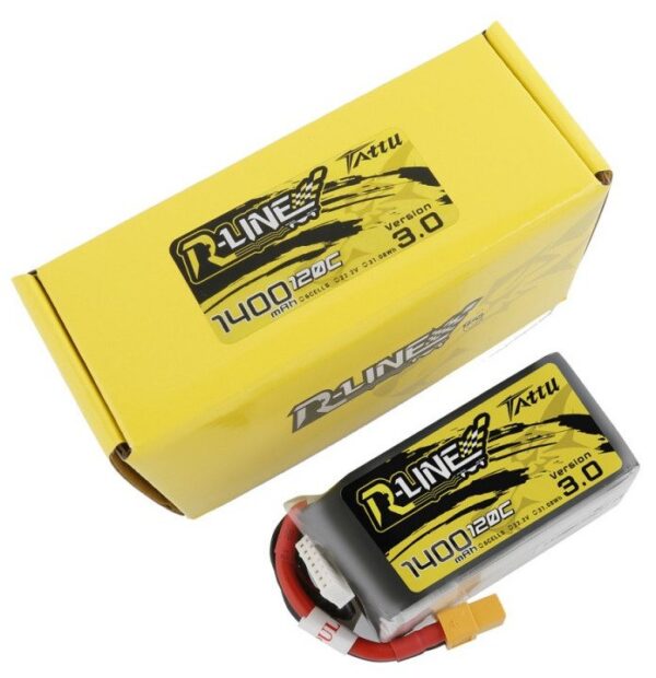 Tattu R-Line 3.0 1400mAh 22.2V 120C 6S1P XT60 Battery - obrazek 4