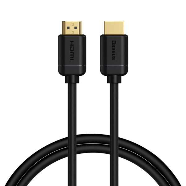 Kabel HDMI 2.0 Baseus, 4K 60Hz, 3D, HDR, 18Gbps, 1m (czarny)