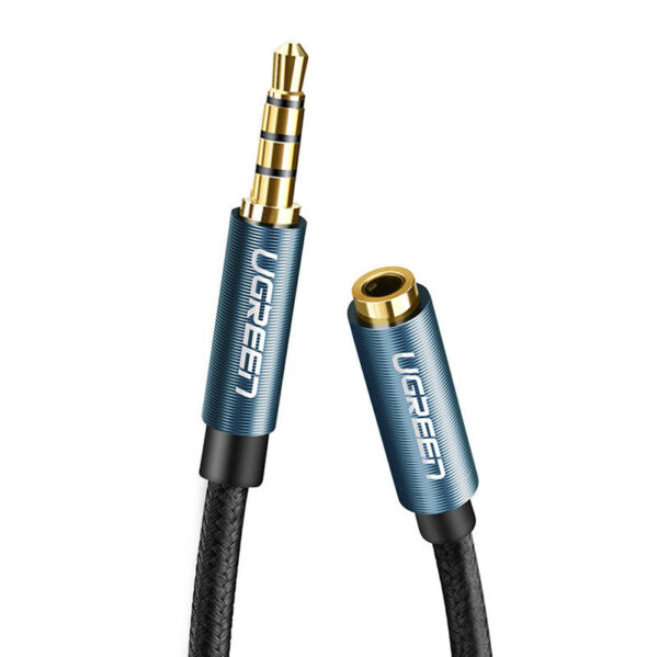 Przedłużacz audio AUX jack 3,5 mm UGREEN AV118, 1,5m (niebieski) - obrazek 2