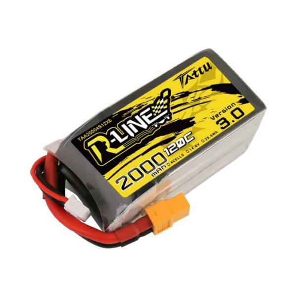 Akumulator Tattu R-Line Version 3.0 2000mAh 14,8V 120C 4S1P XT60 - obrazek 2