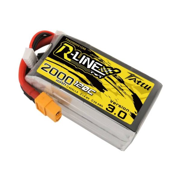 Akumulator Tattu R-Line Version 3.0 2000mAh 14,8V 120C 4S1P XT60 - obrazek 3