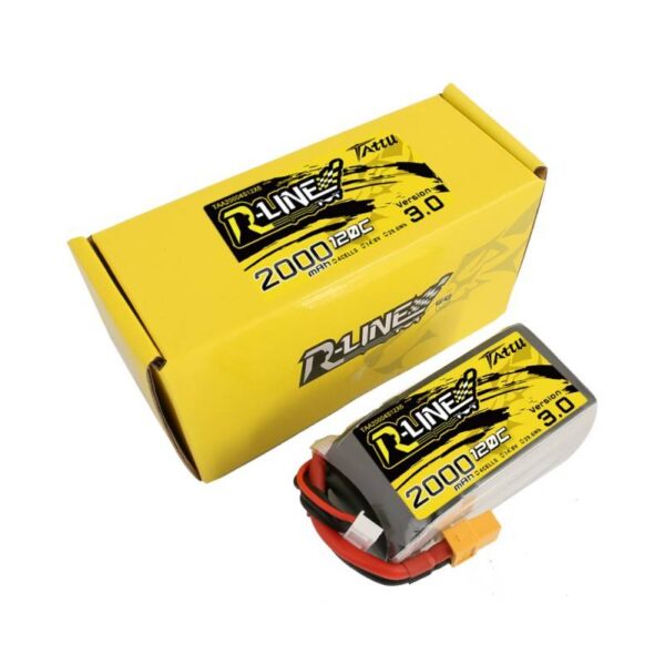 Akumulator Tattu R-Line Version 3.0 2000mAh 14,8V 120C 4S1P XT60 - obrazek 5