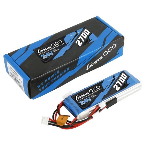 Akumulator Gens Ace 2700mAh 7.4V 1C 2S1P - obrazek 5