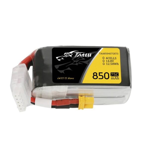 Akumulator Tattu 850mAh 14.8V 75C 4S1P - obrazek 3