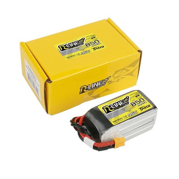 Akumulator Tattu R-Line 850mAh 14.8V 95C 4S1P - obrazek 5