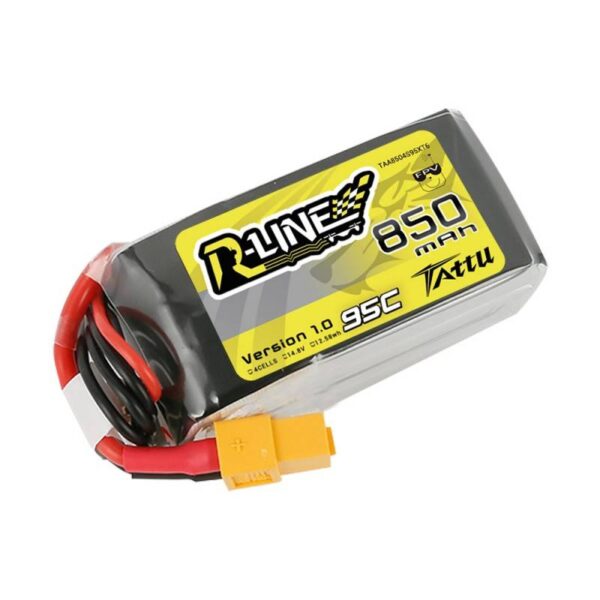 Akumulator Tattu R-Line 850mAh 14.8V 95C 4S1P - obrazek 2