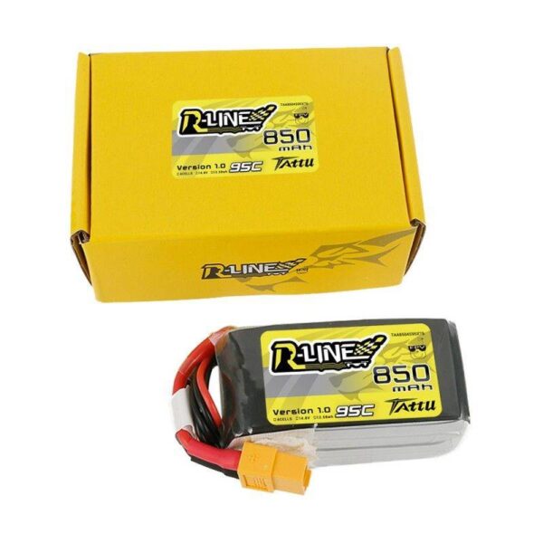 Akumulator Tattu R-Line 850mAh 14.8V 95C 4S1P - obrazek 4