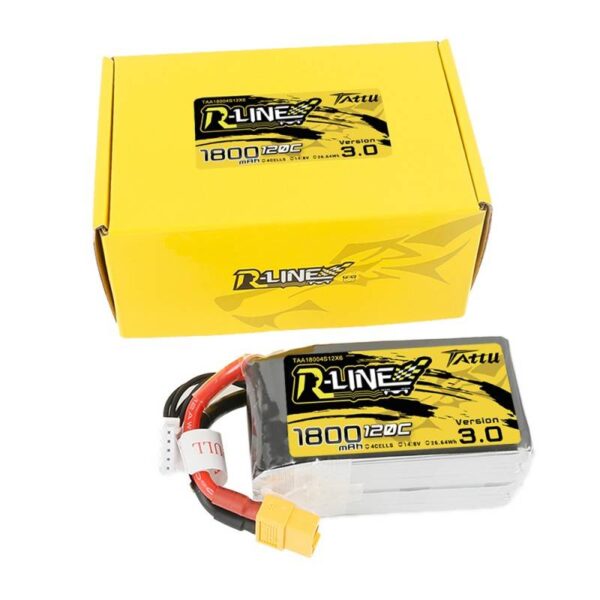 Akumulator Tattu R-Line Version 3.0 1800mAh 14,8V 120C 4S1P XT60 - obrazek 5