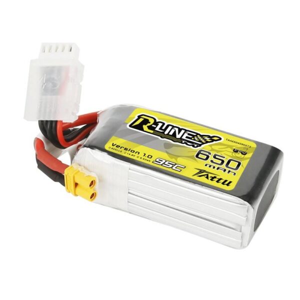 Akumulator Tattu R-Line 650mAh 14,8V 95C 4S1P XT30 - obrazek 3