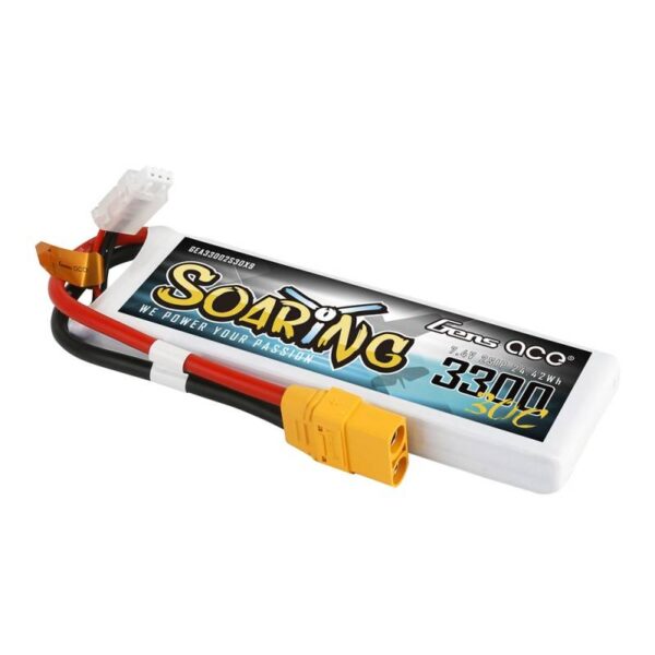 Akumulator Gens Ace Soaring 3300mAh 7.4V 30C 2S1P XT90 - obrazek 3