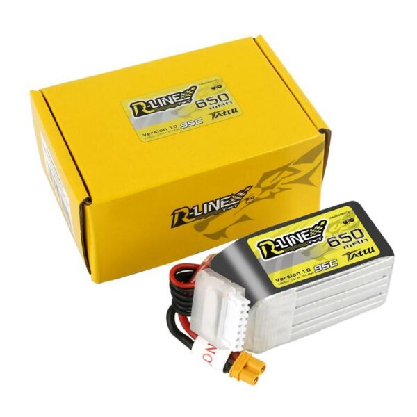 Akumulator Tattu R-Line 650mAh 22,2V 95C 6S1P XT30U-F - obrazek 4