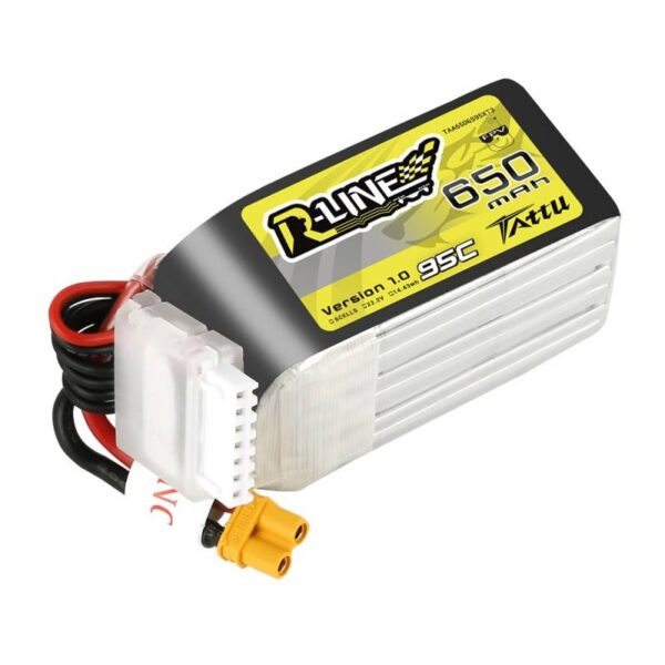 Akumulator Tattu R-Line 650mAh 22,2V 95C 6S1P XT30U-F - obrazek 5