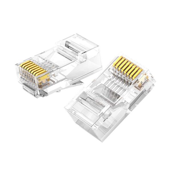 Wtyczka RJ45 UGREEN NW120, Ethernet, 8P/8C, Cat.6/6e, UTP (100szt.) - obrazek 3