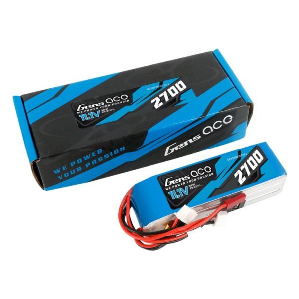 Akumulator Gens Ace 2700mAh 11,1V TX 3S1P Futaba/JST-XHR/JST-SYP - obrazek 5