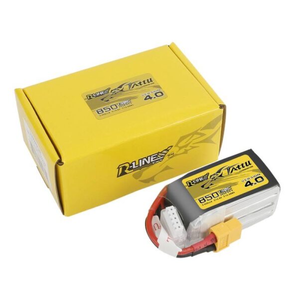 Akumulator Tattu R-Line 850mAh 14.8V 130C 4S1P XT60 - obrazek 5