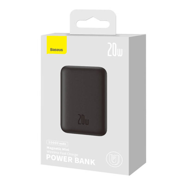 Powerbank magnetyczny Baseus Magnetic Mini 10000mAh 20W MagSafe (czarny) - obrazek 11