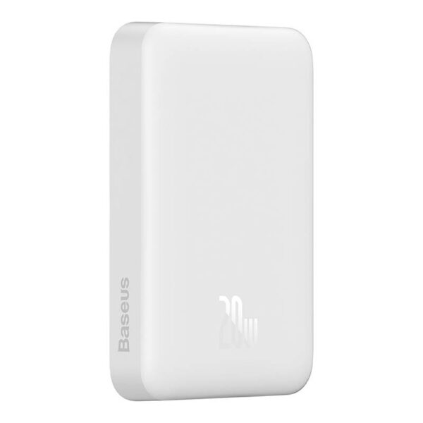 Powerbank magnetyczny Baseus Magnetic Mini 10000mAh 20W MagSafe (biały) - obrazek 9