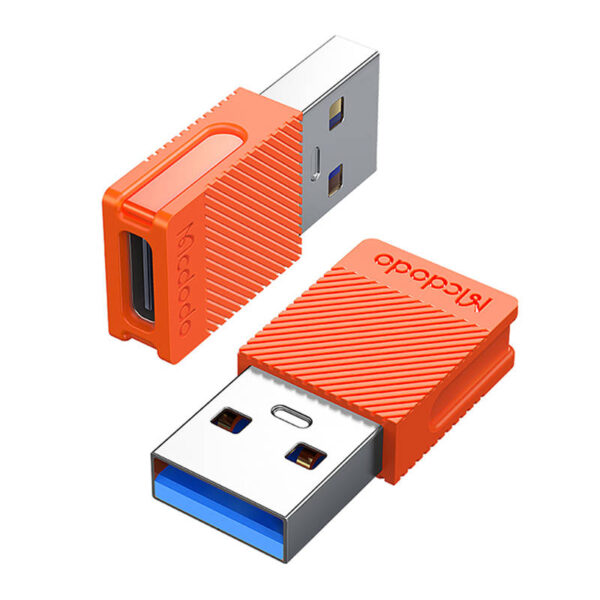 Adapter USB-C do USB 3.0, Mcdodo OT-6550 (pomarańczowy) - obrazek 3