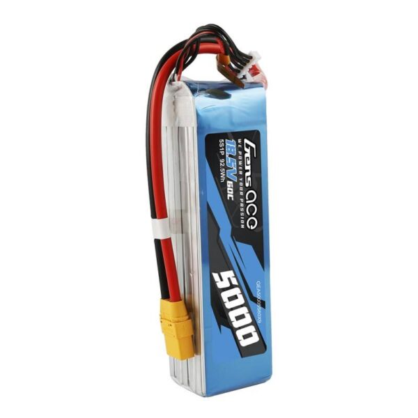 Akumulator LiPo Gens Ace Bashing 5000mAh 18.5V 60C 5S1P - XT90 - obrazek 4