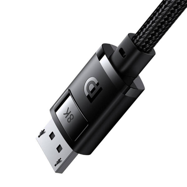 Kabel DP 8K do DP 8K Baseus High Definition 2m (czarny) - obrazek 4