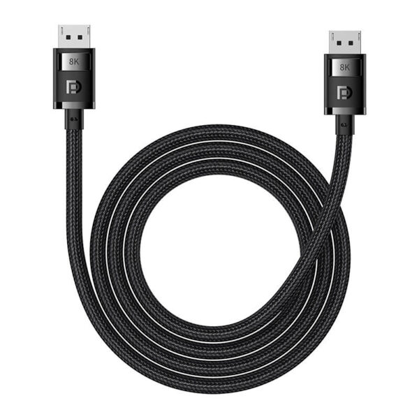 Kabel DP 8K do DP 8K Baseus High Definition 2m (czarny) - obrazek 2