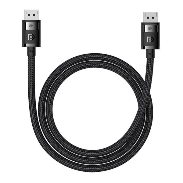 Kabel DP 8K do DP 8K Baseus High Definition 1,5 m (czarny) - obrazek 2