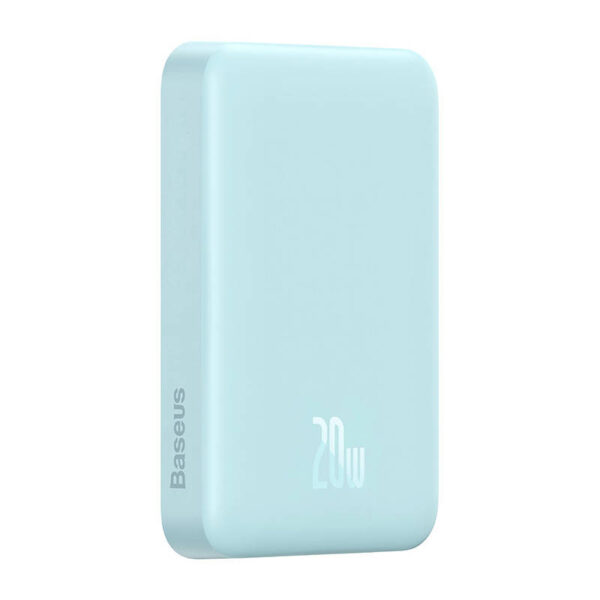 Powerbank magnetyczny Baseus Magnetic Mini 10000mAh 20W MagSafe (niebieski) - obrazek 5