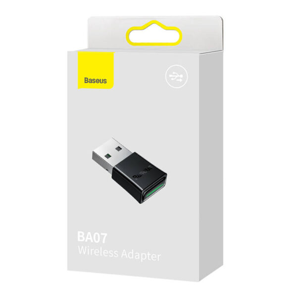 Bezprzewodowy adapter Baseus , BA07 (czarny) - obrazek 9