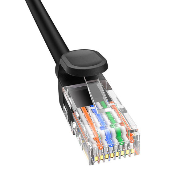 Kabel sieciowy Baseus Ethernet CAT5, 2m (czarny) - obrazek 4