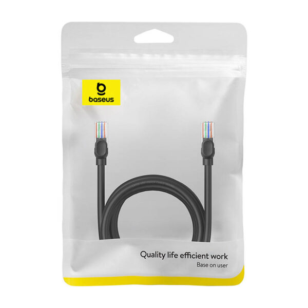 Kabel sieciowy Baseus Ethernet CAT5, 3m (czarny) - obrazek 8