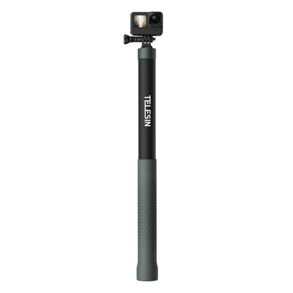 Selfie stick z włókna węglowego o długości 3m Telesin GP-MNP-300-3 - obrazek 3