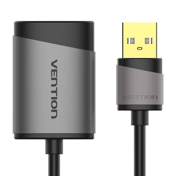 Zewnętrzna karta dźwiękowa USB 0,15m Vention CDKHB (szara)