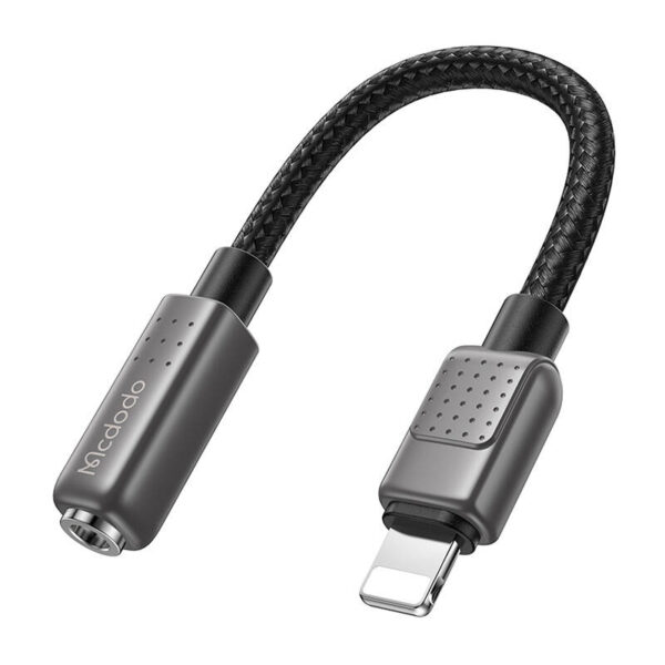 Adapter Audio Lightning do Mini Jack (żeński) 3.5mm  Mcdodo CA-5010 0.11m