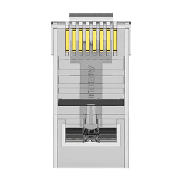 Wtyczka modułowa RJ45 kat.6 UTP Vention IDDR0-100 przezroczysta 100 szt. - obrazek 4