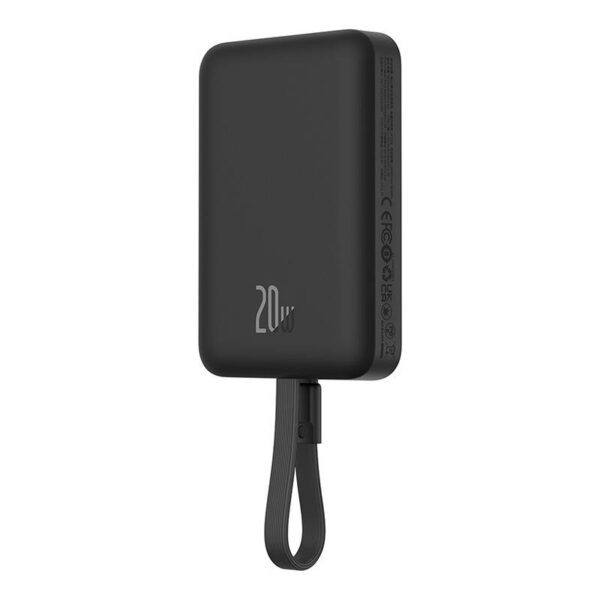 Powerbank magnetyczny Baseus Magnetic Mini 10000mAh 20W MagSafe (czarny) - obrazek 5