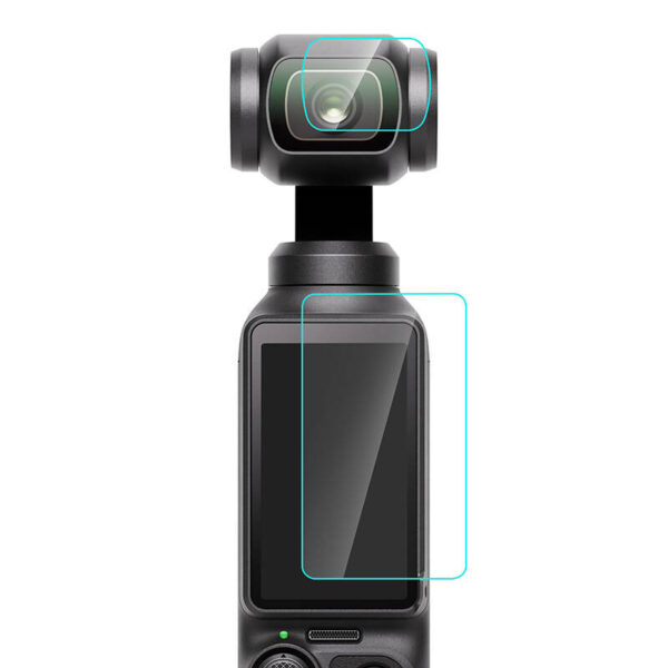 Szkło ochronne PULUZ na obiektyw i ekran DJI OSMO Pocket 3