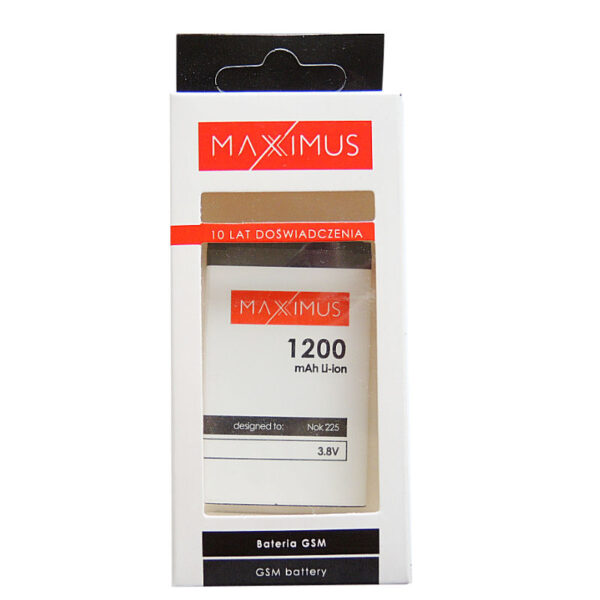 BATERIA MAXXIMUS DO NOKIA 225 1200mAh - obrazek 3