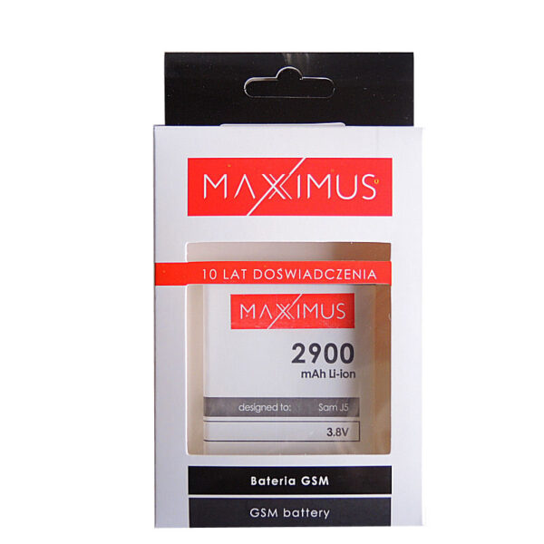 BATERIA MAXXIMUS DO SAMSUNG J5 2900mAh EB-BG530BBC - obrazek 3