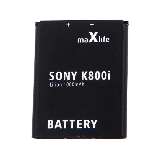 Bateria Maxlife do Sony Ericsson K530i / K550i / K800i / BST-33 1000mAh - obrazek 3