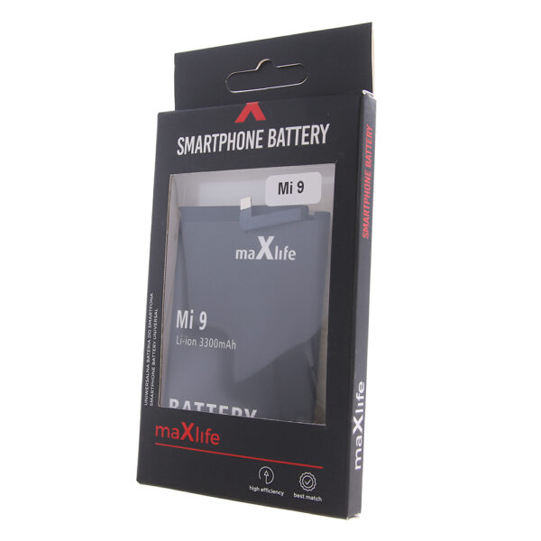 Bateria Maxlife do Xiaomi Mi 9 BM3L 3300mAh