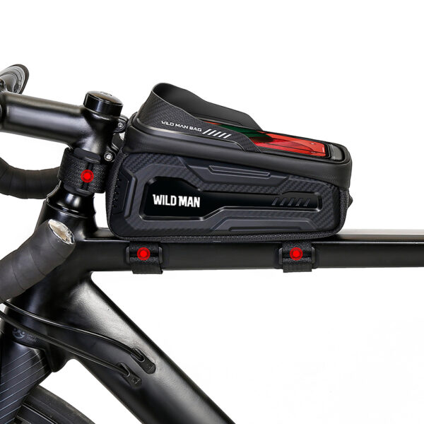 WILDMAN Torba sakwa rowerowa M20 wodoodporna 1L - obrazek 6