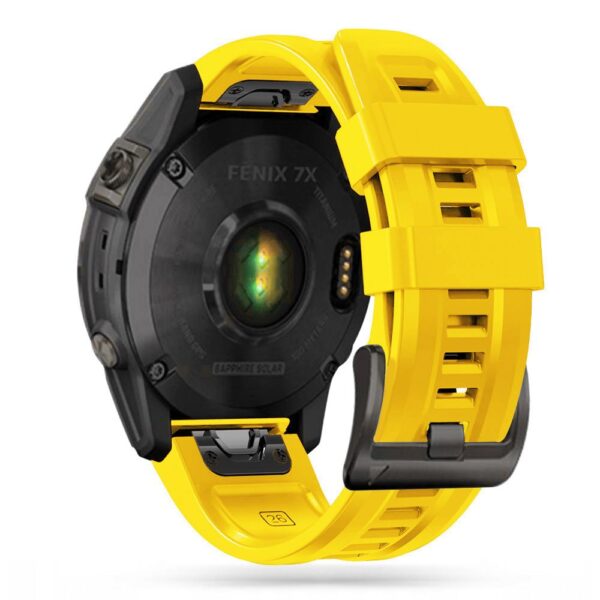 PASEK TECH-PROTECT ICONBAND GARMIN FENIX 5 / 6 / 6 PRO / 7 YELLOW