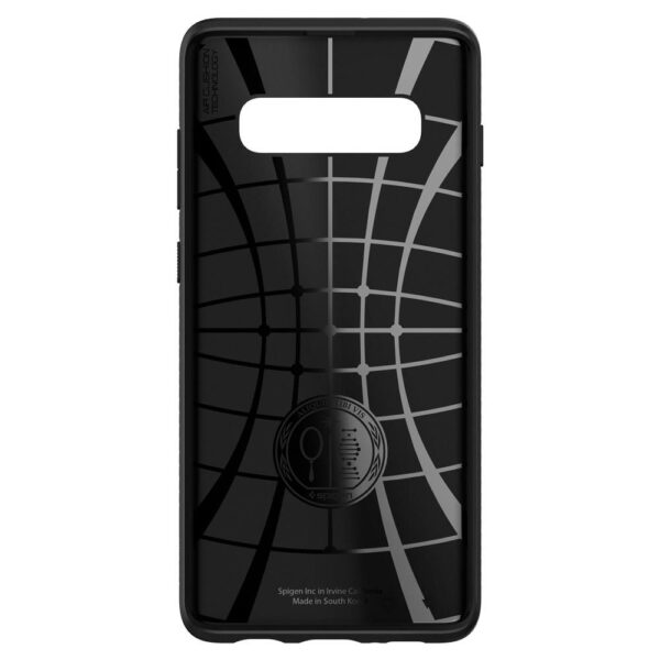 ETUI CASE SPIGEN LIQUID AIR DO SAMSUNG GALAXY S10+ PLUS MATTE BLACK - obrazek 5