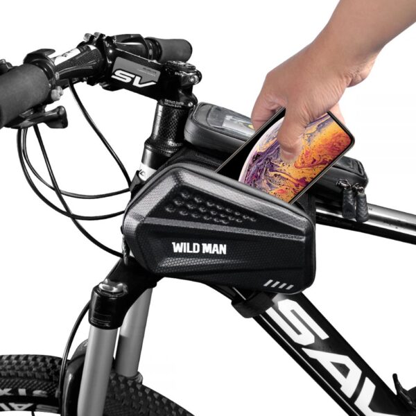 SAKWA TORBA ROWEROWA WILDMAN HARDPOUCH BIKE MOUNT ”XXL” BLACK - obrazek 7