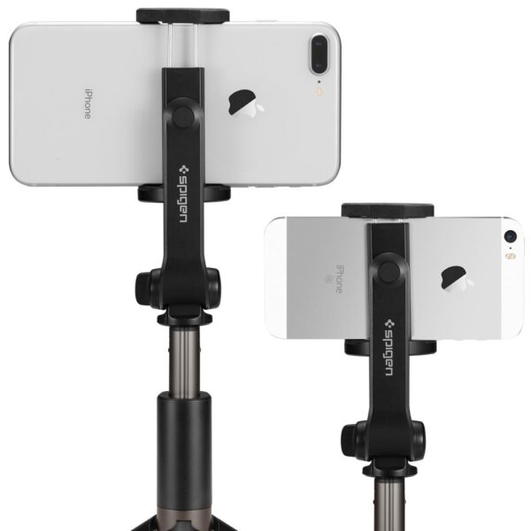 SPIGEN S540W WIRELESS SELFIE STICK TRIPOD BLACK - obrazek 13