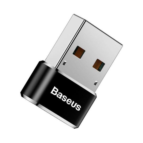 Adapter USB-C do USB-A Baseus 5A (czarny) - obrazek 3