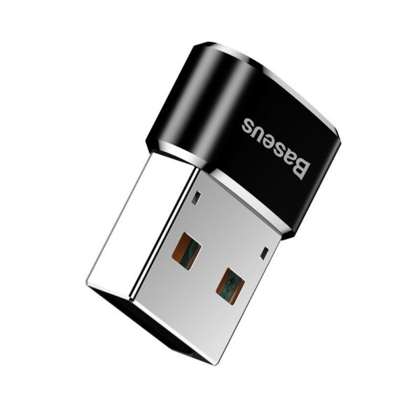 Adapter USB-C do USB-A Baseus 5A (czarny) - obrazek 5